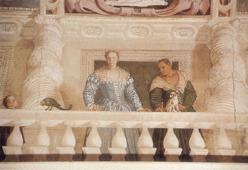 Paolo Veronese Giustiana Barbaro and her Nurse Germany oil painting art